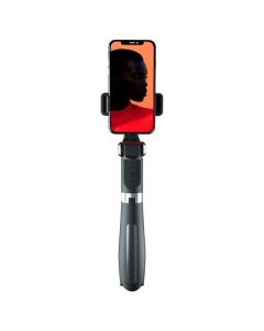XO SS08 Selfie Stick 68cm with Tripod and Bluetooth Remote για Κινητά - Black - MT82817