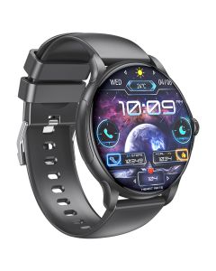 XO J11 Amoled IP68 Call Answering Sport Smartwatch - Black - MT83070