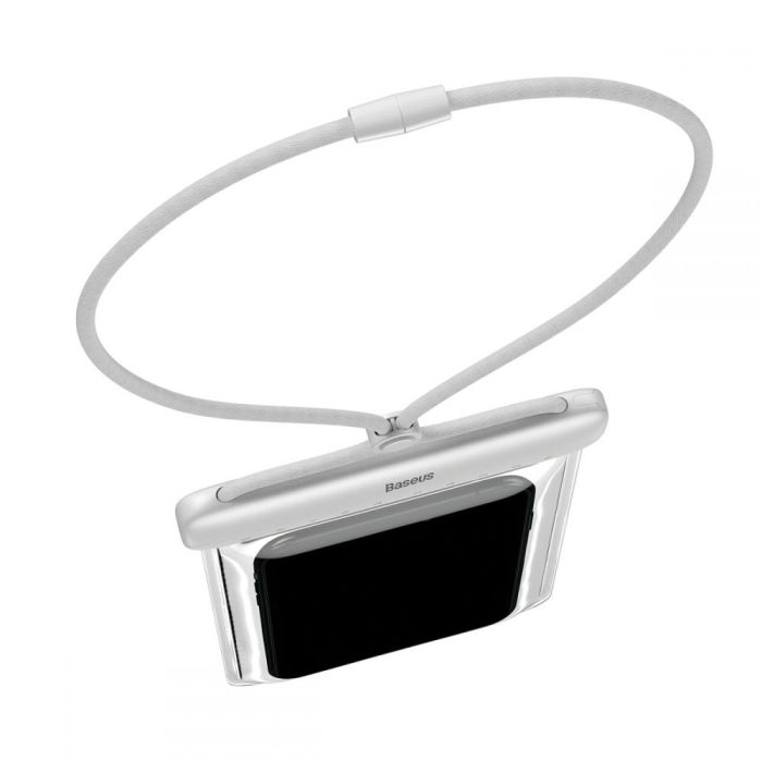 Baseus Αδιάβροχη Θήκη Lets Slip Universal Waterproof Bag για Συσκευές έως 7.2'' - White