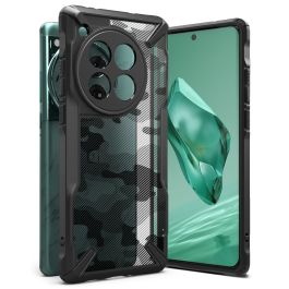 Ringke Fusion-X Σκληρή Θήκη με TPU Bumper Camo Black (OnePlus 12)