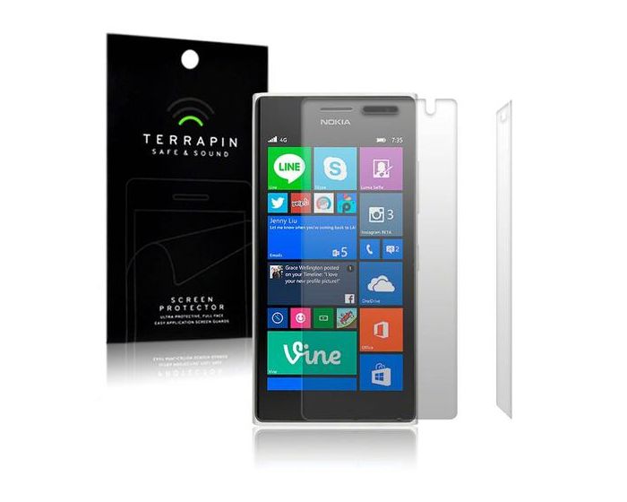 Terrapin Μεμβράνη Προστασίας Οθόνης - 2 Τεμάχια (006-001-144) (Nokia Lumia 730/735)
