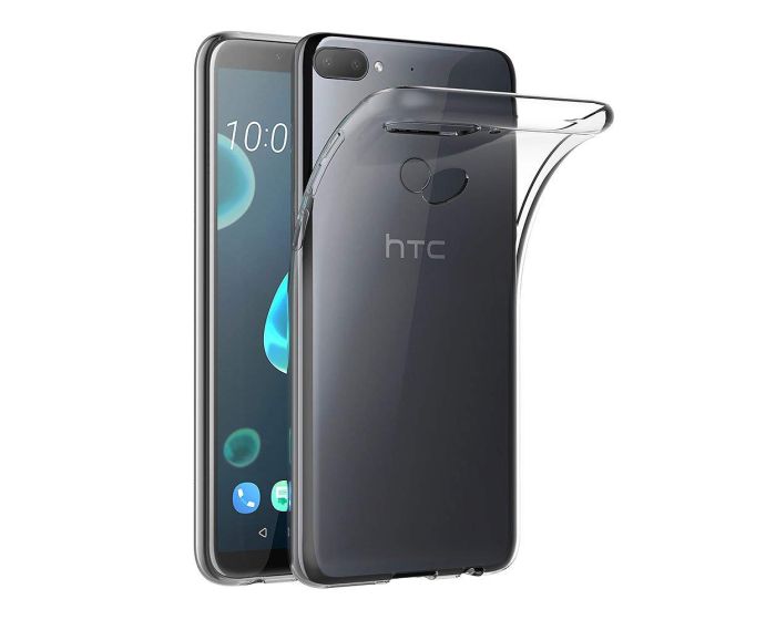 0.5mm Silicone Case Θήκη Σιλικόνης Διάφανο (HTC Desire 12 Plus)