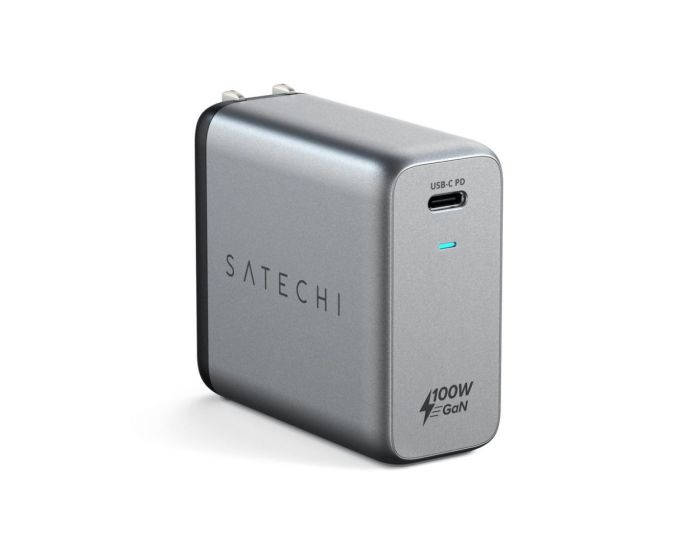 SATECHI Wall Charger Type-C PD 100W Φορτιστής Τοίχου - Space Gray