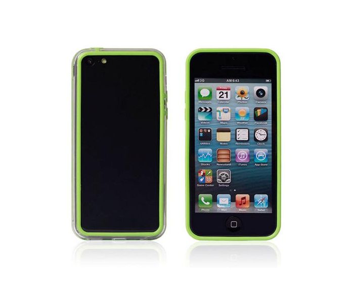 OEM Bumper Case Θήκη Πλαισίου - Πράσινο (iPhone 5c)