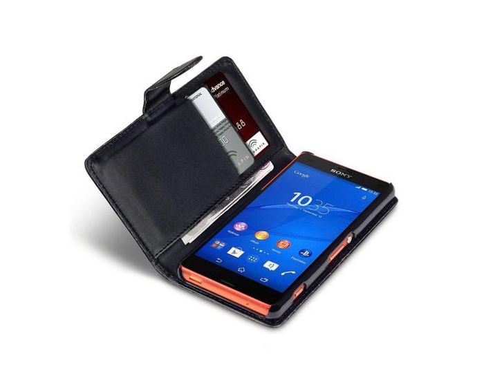 Terrapin Θήκη Πορτοφόλι Wallet Case (117-005-328) Black (Sony Xperia Z3 Compact / mini)