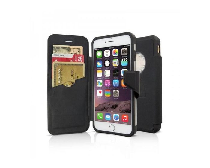 Rokform Θήκη Πορτοφόλι Wallet Case (117-114-027) Μαύρο (iPhone  iPhone 6 Plus / 6s Plus)