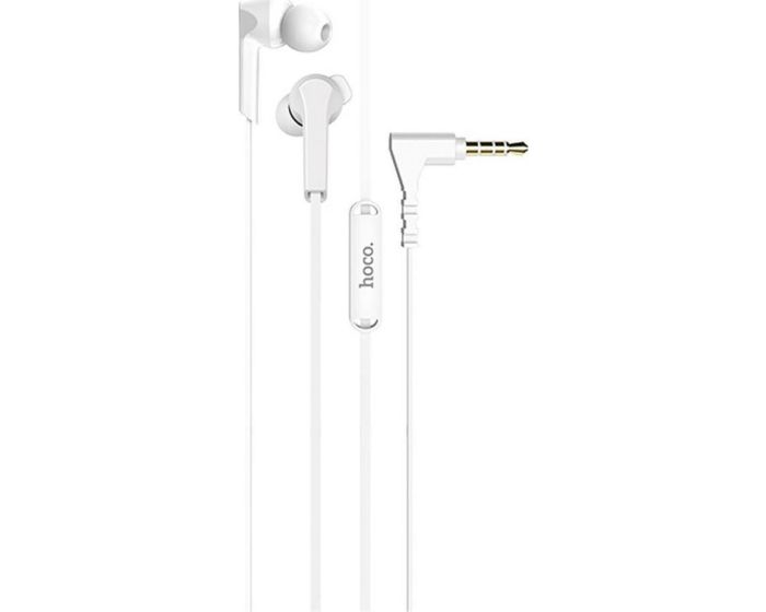 HOCO M72 Admire Earbuds Ακουστικά με Ενσωματωμένο Μικρόφωνο - White