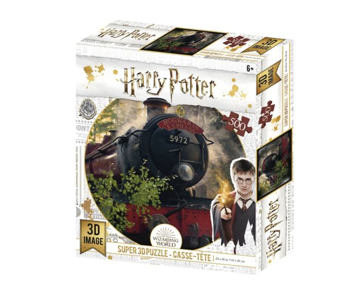 Prime 3D 500 Τμχ Puzzle (32506) Harry Potter: The Hogwarts Express 3D Image