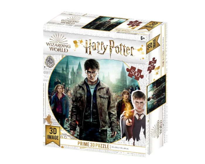 Prime 3D 500 Τμχ Puzzle (32559) Harry Potter: Harry, Hermione and Ron 3D Image