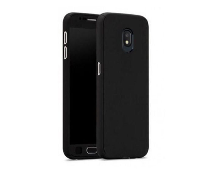 360 Full Cover Case & Tempered Glass - Black (Samsung Galaxy J3 2017)