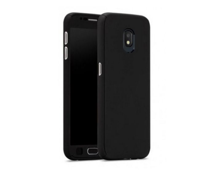 360 Full Cover Case & Tempered Glass - Black (Samsung Galaxy J5 2017)