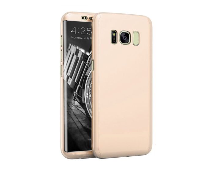 360 Full Cover Case & Screen Protector  - Gold (Samsung Galaxy S8 Plus)
