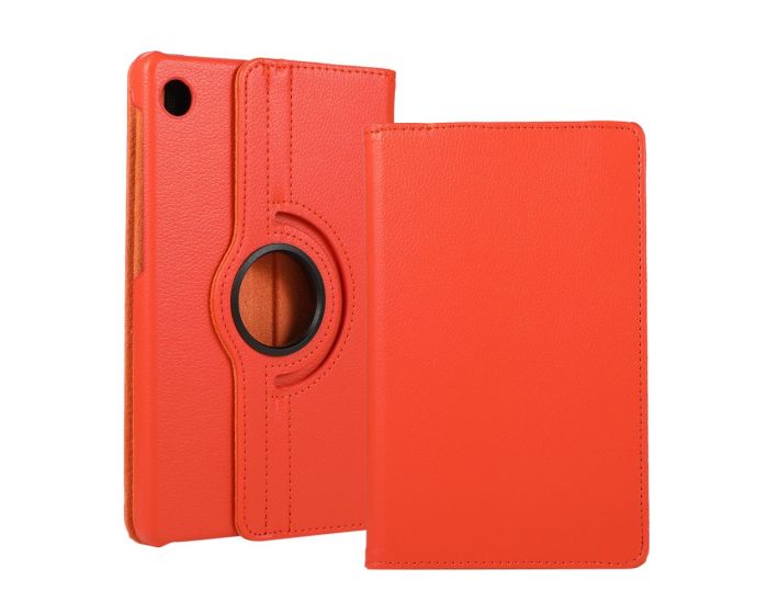 360 Rotated Case Περιστρεφόμενη Θήκη με Stand Orange (Huawei MatePad T8 8.0)