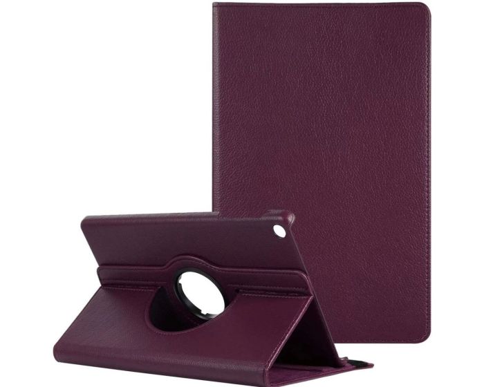 360 Rotated Case Περιστρεφόμενη Θήκη με Stand Purple (Samsung Galaxy Tab A7 10.4 2020 / 2022)