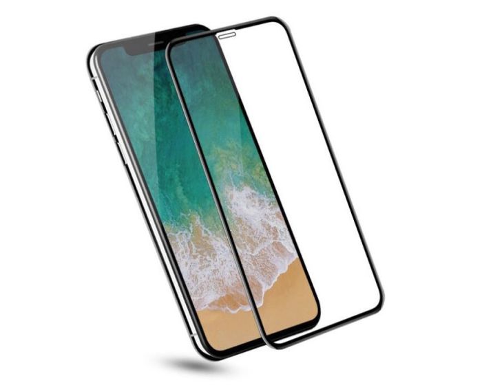 3D Full Glue Full Face Curved Black Αντιχαρακτικό Γυαλί 9H Tempered Glass (iPhone 12 Pro Max)