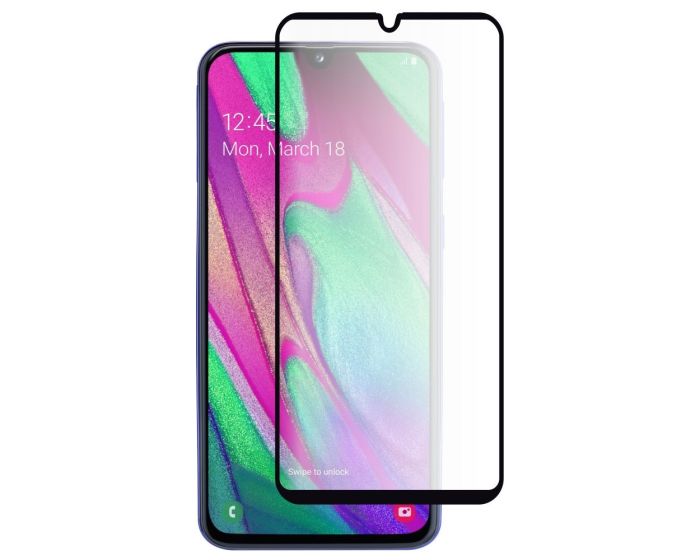 3D Full Glue Full Face Curved Black Αντιχαρακτικό Γυαλί 9H Tempered Glass (Samsung Galaxy A40)