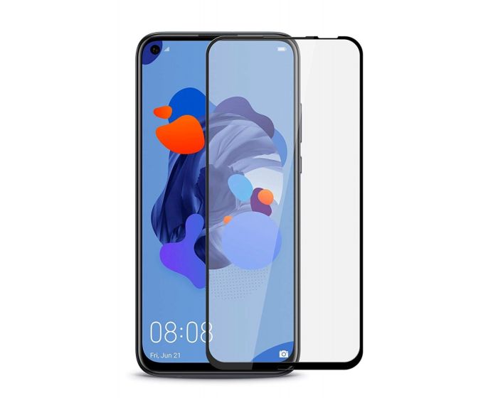 3D Full Face Curved Black Αντιχαρακτικό Γυαλί 9H Tempered Glass (Huawei P20 Lite 2019)