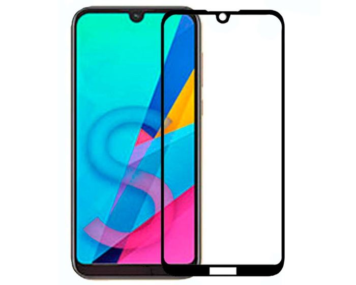 3D Full Glue Full Face Curved Black Αντιχαρακτικό Γυαλί 9H Tempered Glass (Huawei Y5 2019)