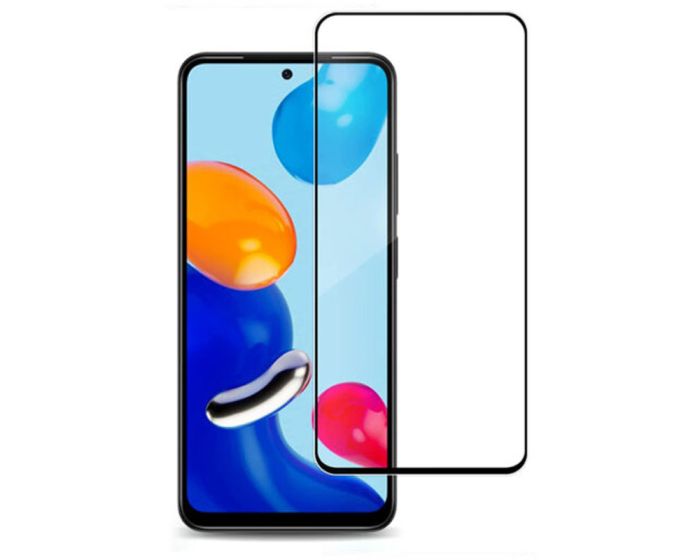 3D Full Glue Full Face Black Αντιχαρακτικό Γυαλί 9H Tempered Glass (Xiaomi Redmi Note 11 / 11S 4G)