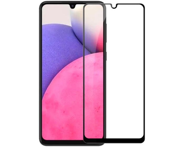 3D Full Glue Full Face Ceramic Black Αντιχαρακτικό Γυαλί 9H Tempered Glass (Samsung Galaxy A33 5G)