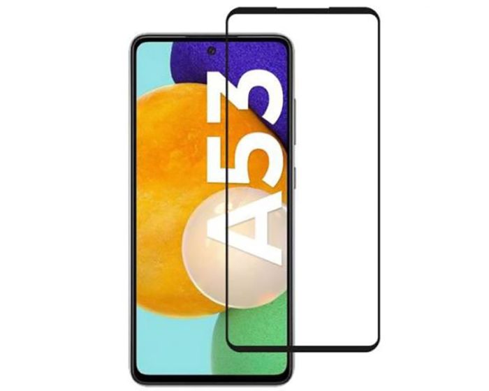 3D Full Glue Full Face Curved Black Αντιχαρακτικό Γυαλί 9H Tempered Glass (Samsung Galaxy A53 5G)