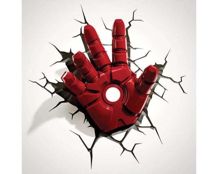 3D Light FX Marvel Iron Man Hand Light 3D Φωτιστικό Τοίχου