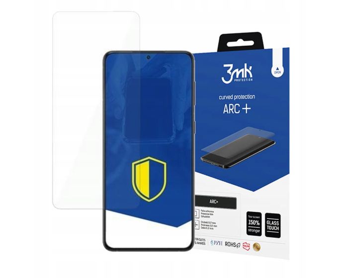 3mk Curved Arc+ Screen Protector Πλήρους Οθόνης (Samsung Galaxy S22 Plus 5G)
