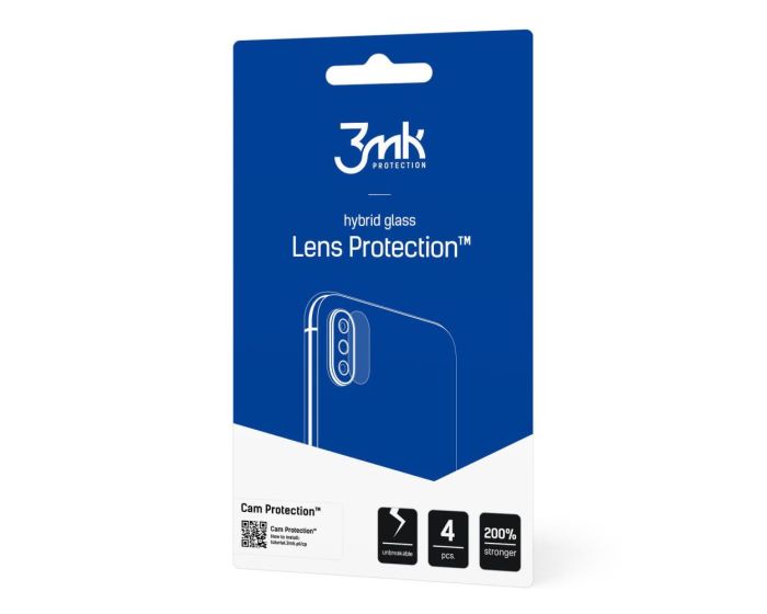3mk FG Camera Lens 7H Flexible Glass Film Prοtector 4-Pack (Samsung Galaxy A52 / A52s)