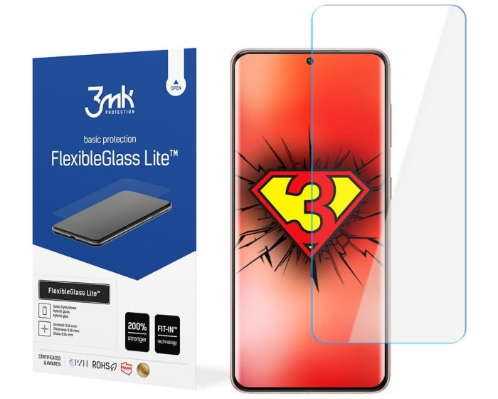 3mk Premium Flexible Lite 6H Tempered Glass 0.16mm - (Samsung Galaxy S21 FE 5G)