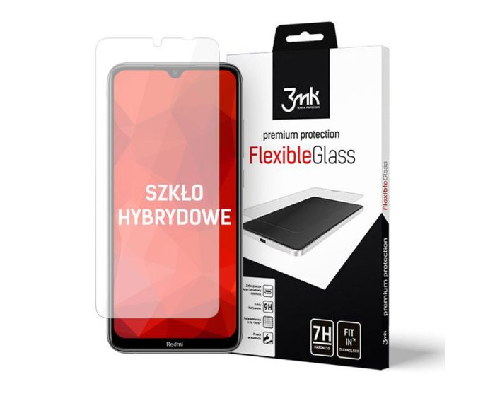 3mk Premium Flexible 7H Tempered Glass 0.2mm - (Xiaomi Redmi Note 8T)
