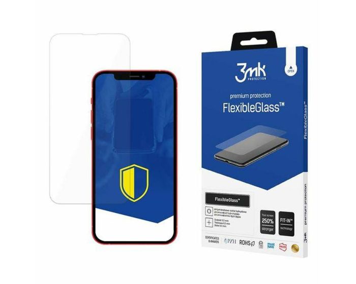 3mk Premium Flexible 7H Tempered Glass - (iPhone 13 / 13 Pro / 14)