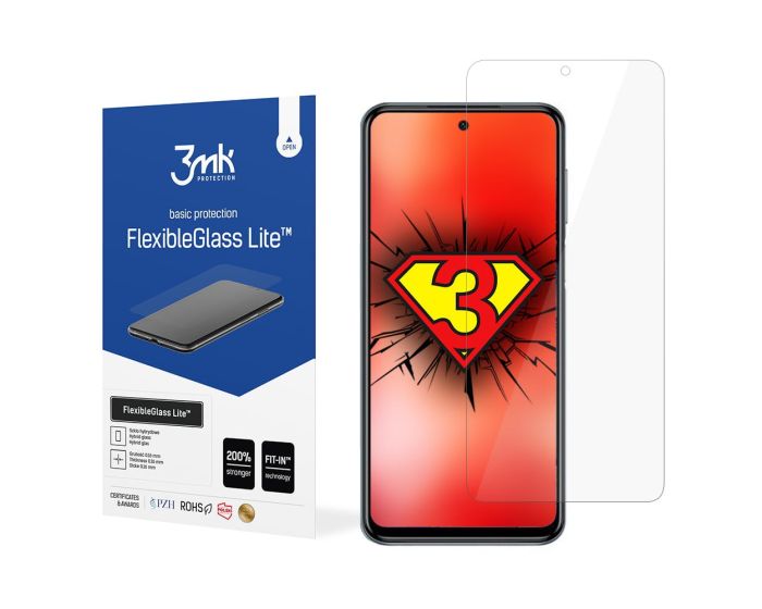 3mk Premium Flexible Lite 6H Tempered Glass 0.16mm - (Xiaomi Redmi Note 10 Pro)