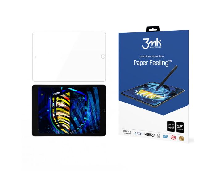 3mk PaperFeeling Film Screen Protector 0.18mm 2 Τεμ. (iPad 10.2 2019 / 2020 / 2021 / Air 3 2019)