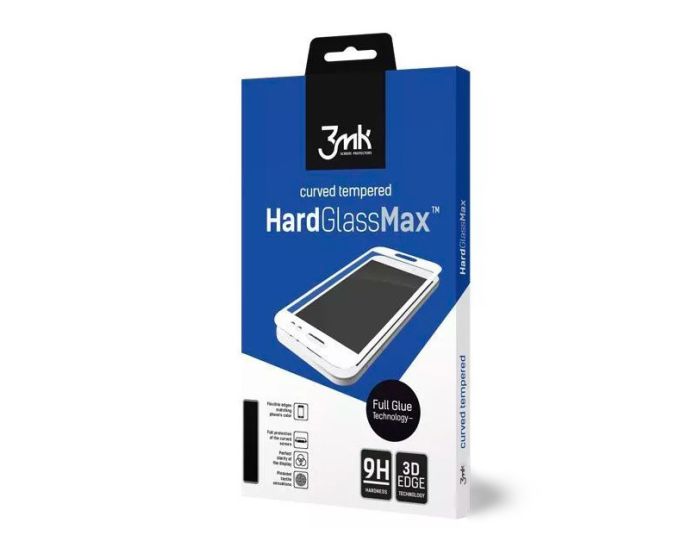 3mk Premium Hardglass Max 9H Fingerprint Compatible Tempered Glass 0.3mm Black - (Samsung Galaxy S21 5G)