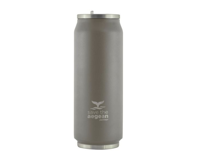 Estia Travel Cup Save The Aegean Stainless Steel 500ml Ισοθερμικό Ποτήρι - Chai Latte