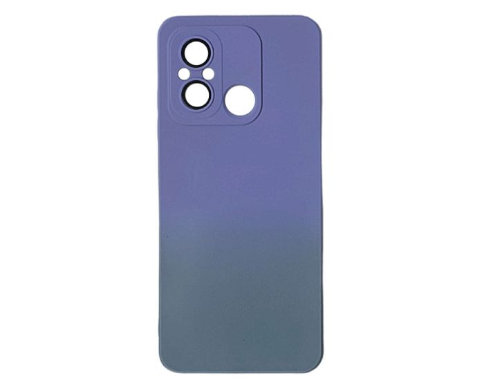 Ultra Trendy Back Cover Silicone Case Θήκη Purple / Dark Blue (Xiaomi Redmi 12C)