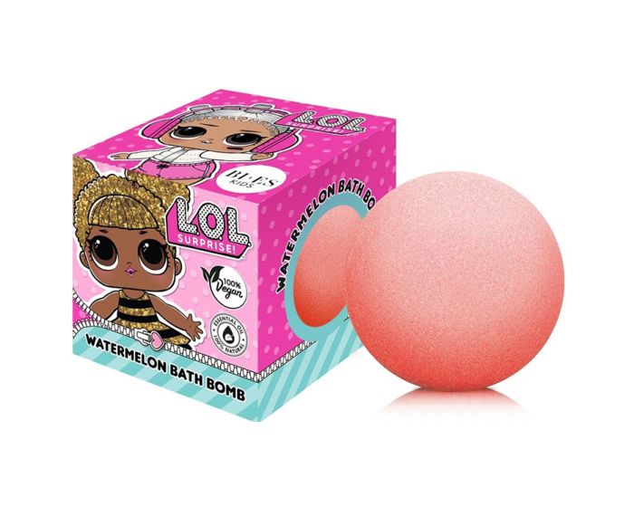 Bi-Es Kids LOL Surprise Bath Bomb Watermelon Box 165g Αφρόλουτρο με Άρωμα Καρπούζι - Pink
