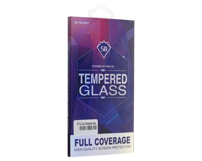 Matte 3D Full Glue Full Face Αντιχαρακτικό Γυαλί Tempered Glass Black Frame (iPhone XR / 11)