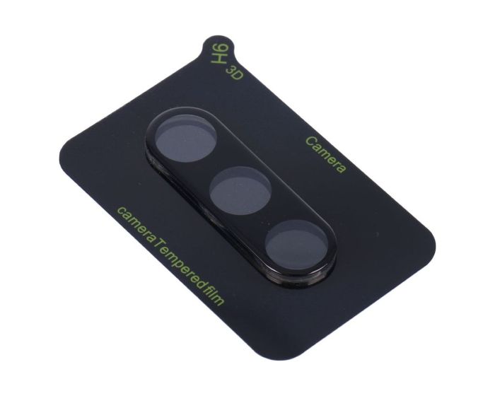 9H Full Camera Lens Tempered Glass Film Prοtector Black (Samsung Galaxy S23 Plus)
