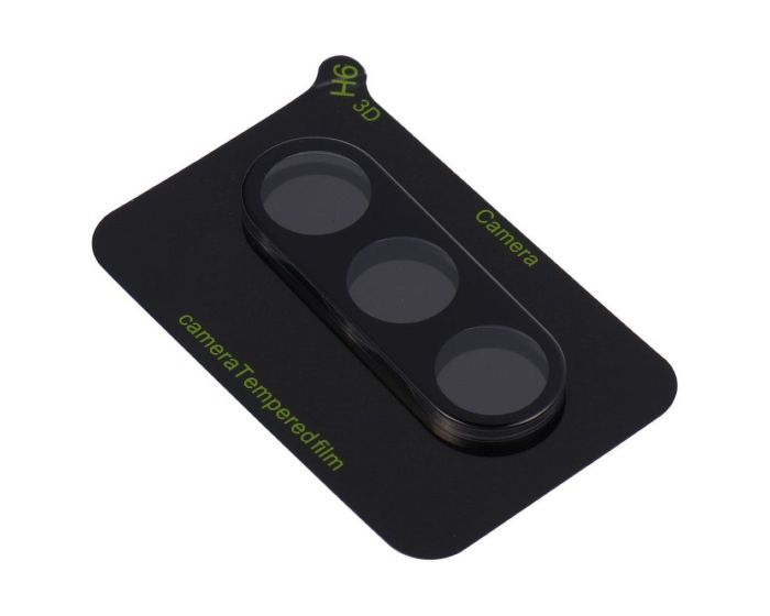 9H Full Camera Lens Tempered Glass Film Prοtector Black (Samsung Galaxy S25 Plus)