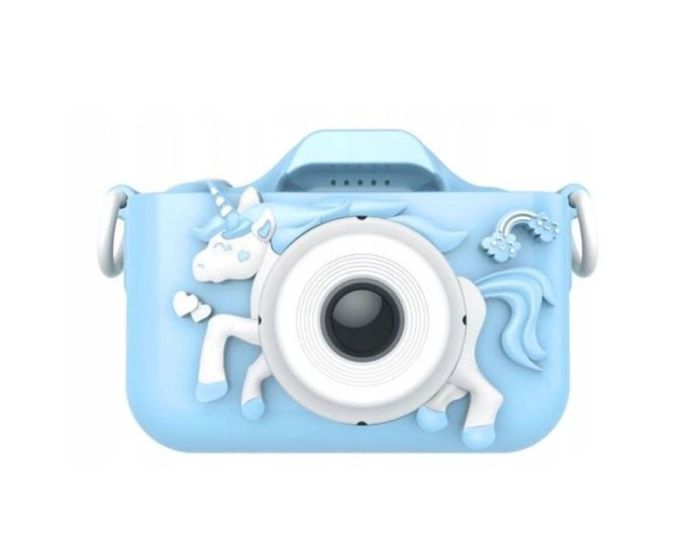 Digital Mini Camera for Kids Παιδική Κάμερα - Unicorn Blue