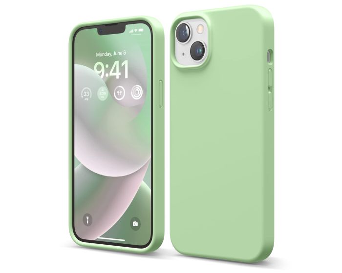 Elago Soft Silicone Case (ES14SC67-PGR) Θήκη Σιλικόνης Pastel Green (iPhone 14 Plus)