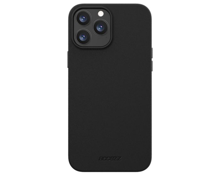 Accezz Leather Backcover with MagSafe Black (iPhone 13 Pro)