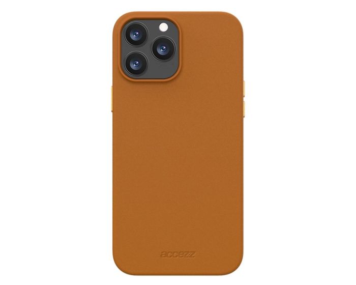 Accezz Leather Backcover with MagSafe Brown (iPhone 13 Pro)