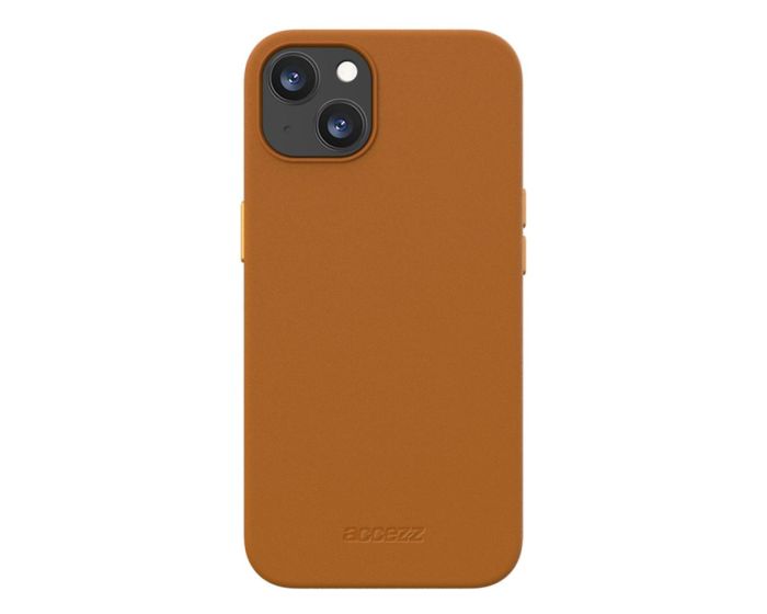 Accezz Leather Backcover with MagSafe Brown (iPhone 13 Mini)