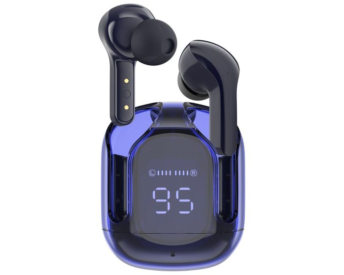 Acefast T6 In-Ear TWS Wireless Bluetooth Stereo Earbuds with Charging Box - Sapphire Blue