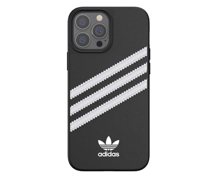 Adidas TPU Case (47142_ADI) Θήκη Σιλικόνης Samba Black / White (iPhone 13 Pro Max)