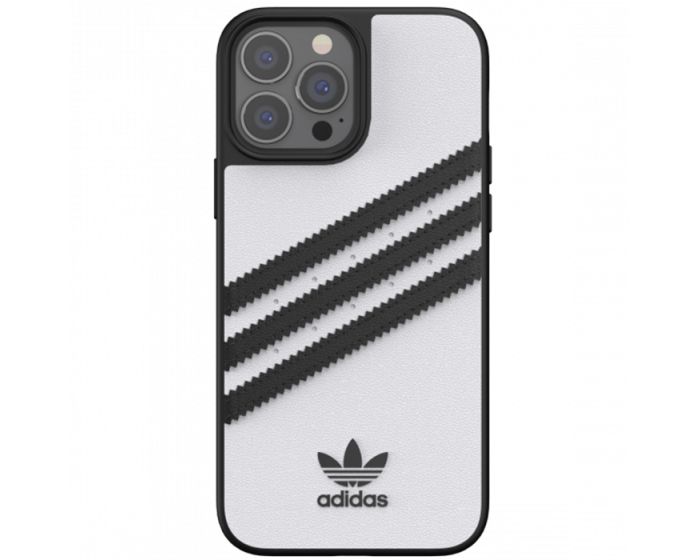 Adidas TPU Case (47143_ADI) Θήκη Σιλικόνης Samba White / Black (iPhone 13 Pro Max)