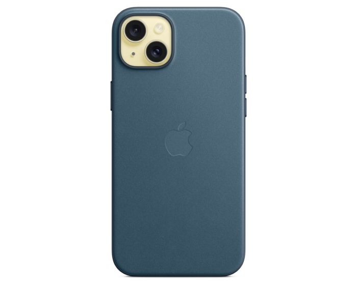 Apple Official FineWoven Case (MT4D3ZM/A) with MagSafe Pacific Blue (iPhone 15 Plus)