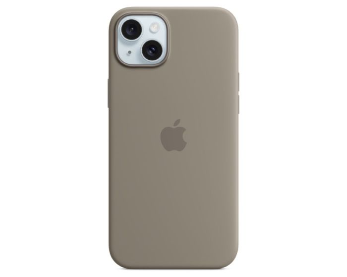 Apple Official Silicone Case (MT133ZM/A) with MagSafe Clay (iPhone 15 Plus)